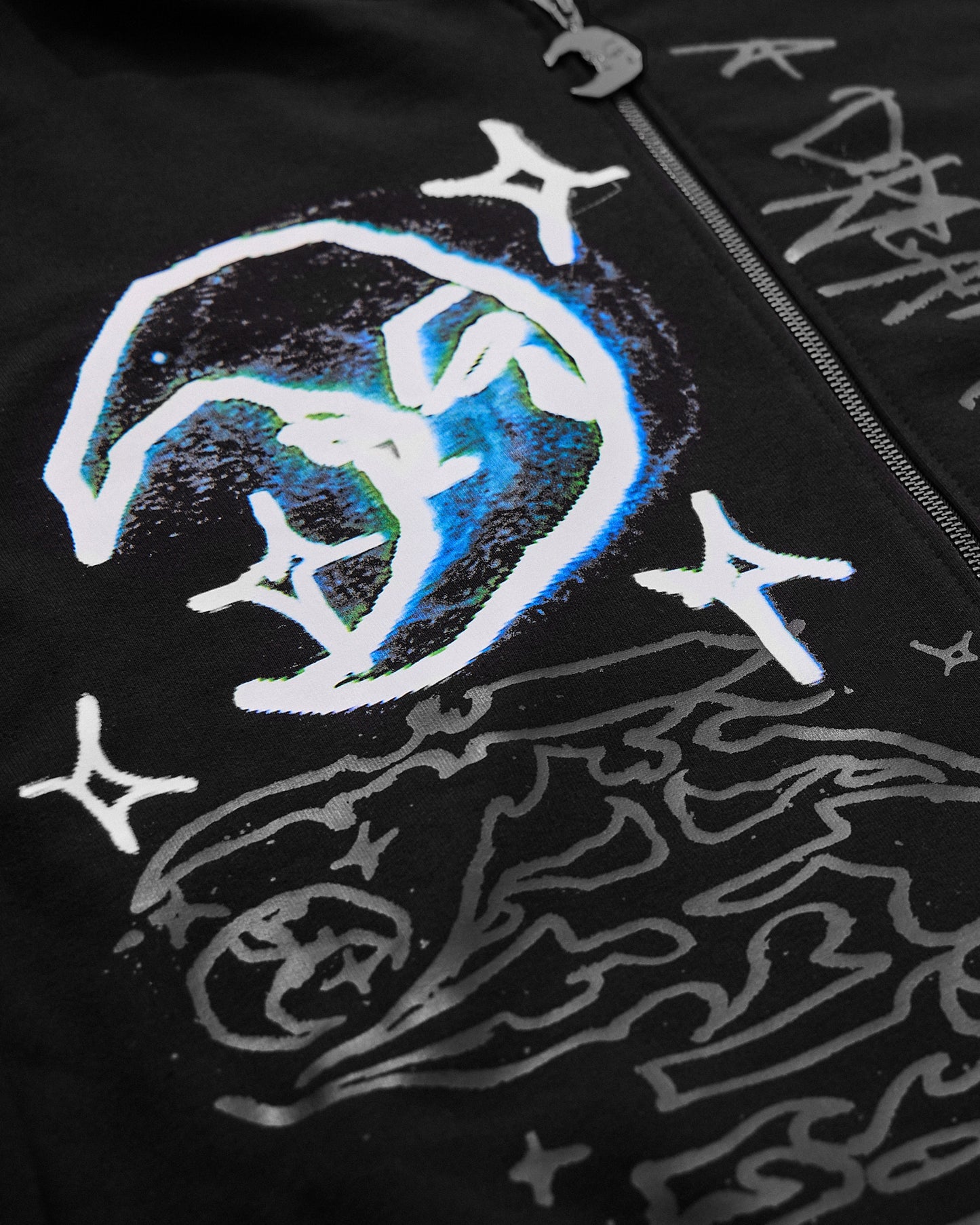 ETERNAL MOON ZIP HOODIE