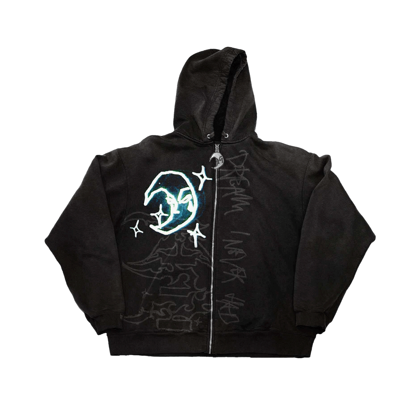 ETERNAL MOON ZIP HOODIE