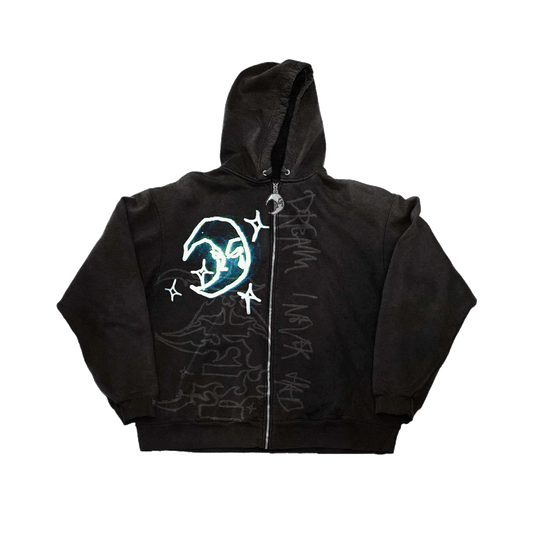 ETERNAL MOON ZIP HOODIE