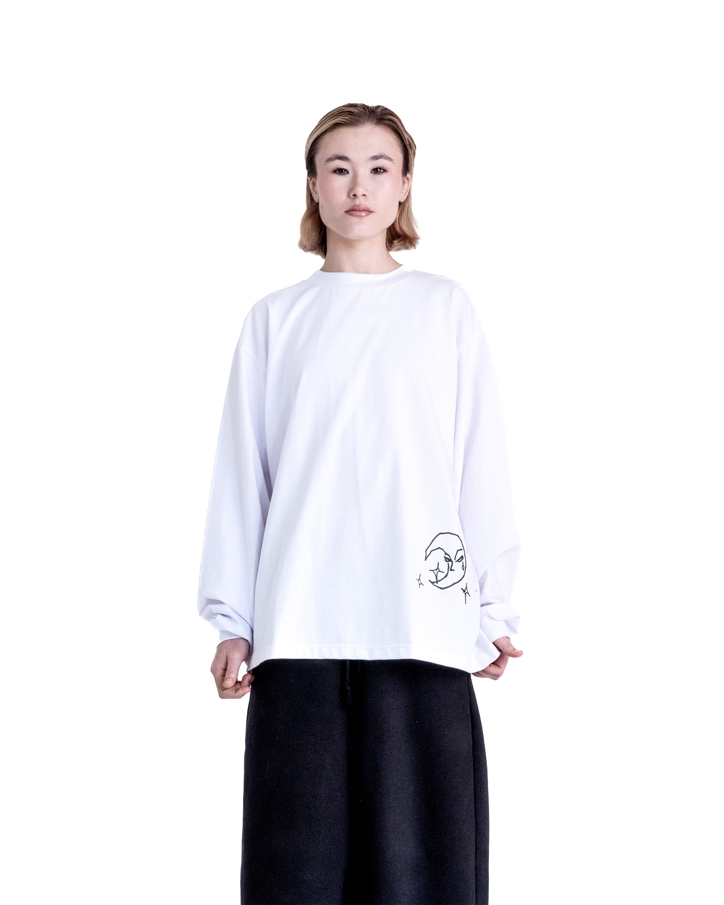 FOUNDATION LONGSLEEVE WHITE